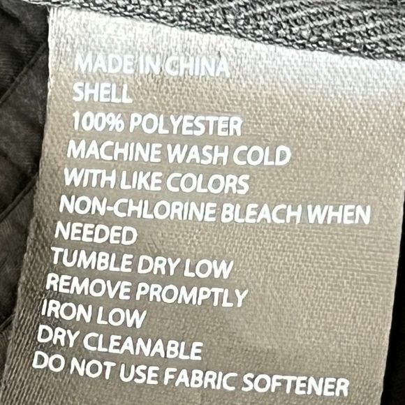 Bomber Jacket Black Size Medium - Picture 10 of 12